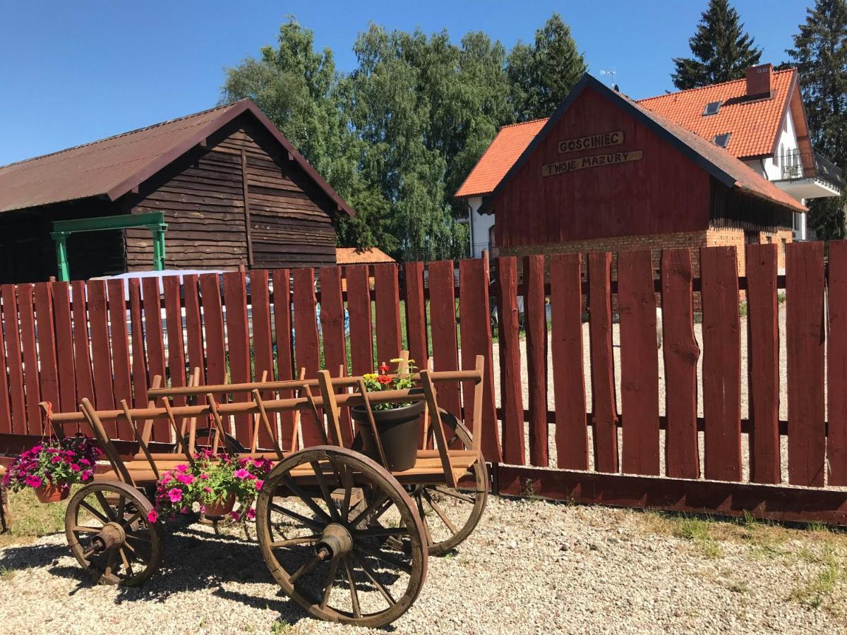 Gosciniec Twoje Mazury Nad Jeziorem Sniardwy Tuz Obok Plazy Nowe Guty Esterno foto